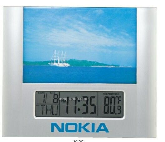 Picture Frame Lcd Clock
