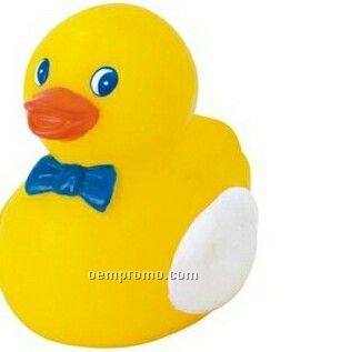 Rubber Professor Duck Toy