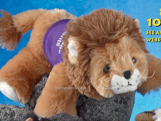 8" Floppets Lion Stuffed Animal