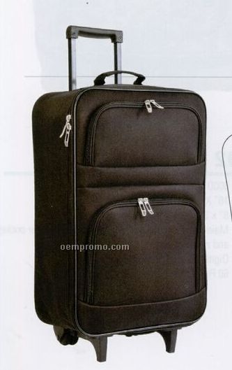 Compressible Rolling Luggage W/ Hideaway Handle