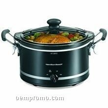 Hamilton Beach 4 Qt Oval Stay Or Go Slow Cooker