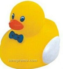 Mini Rubber Professor Duck