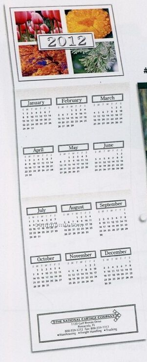 Seasons Trifold Calendar (By 05/01/11)