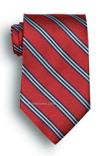 Wolfmark East Yorkshire Polyester Signature Stripes Tie