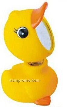 Bobble Head Duck Toy W/ Mirror