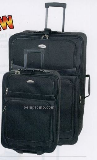 Polyester 4-set Luggage W/ Rolling Duffle