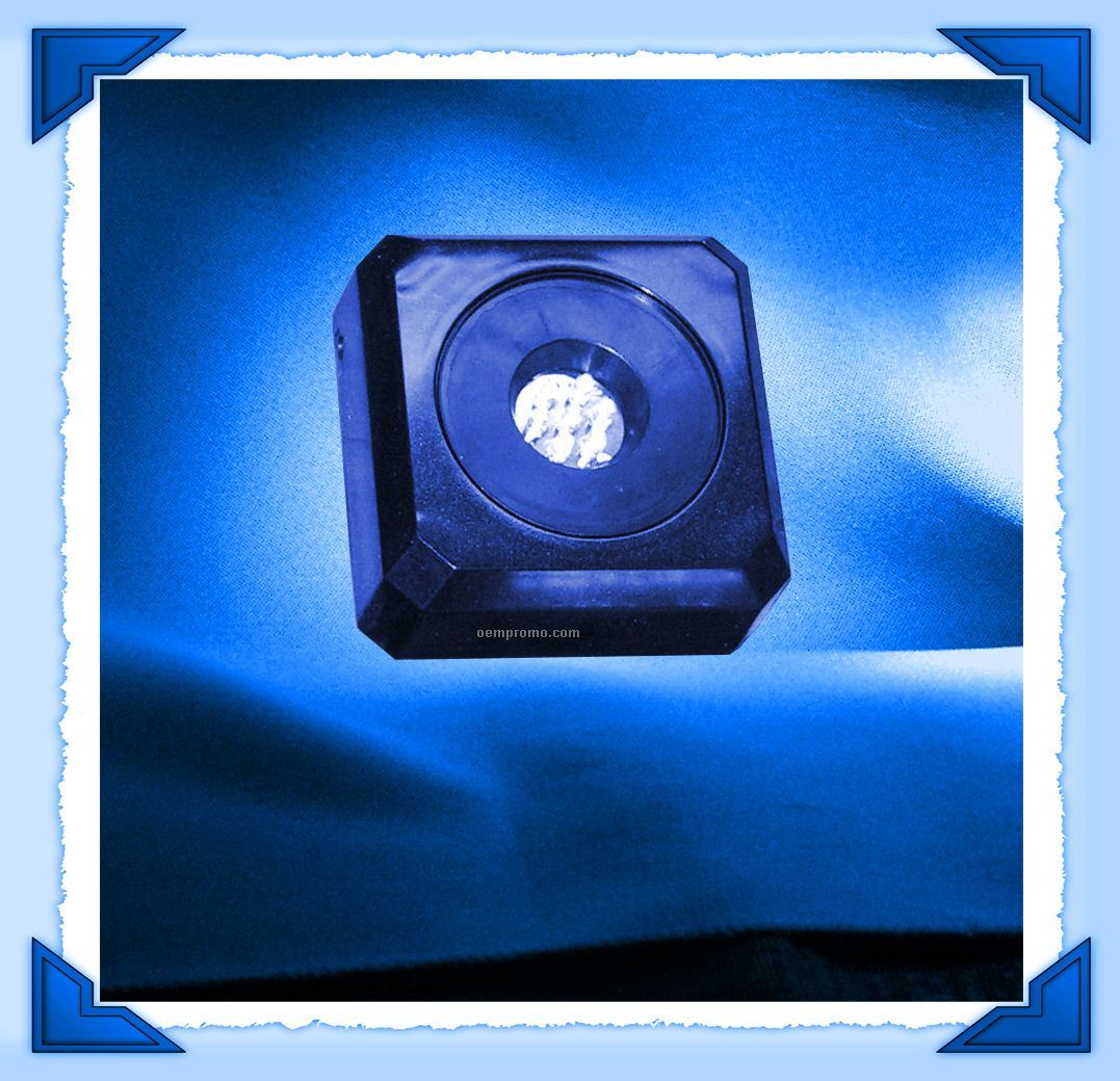 Rotating LED Light Base (4"X4"X2")