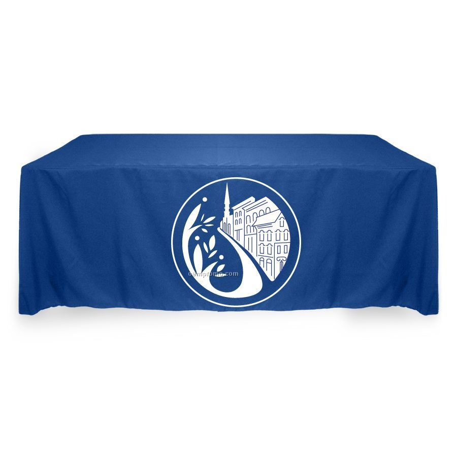 Screen Printed Tablecloth - Throw Style / 2-color (90"X132")