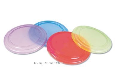 Assorted Colors Translucent Flying Discs (9.25")