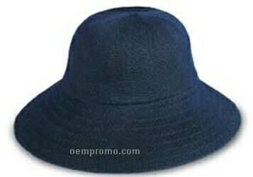 Ladies' Knitted Wide Brim Hat