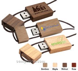 Blocco Wood USB Flash Drive (1 Gb)