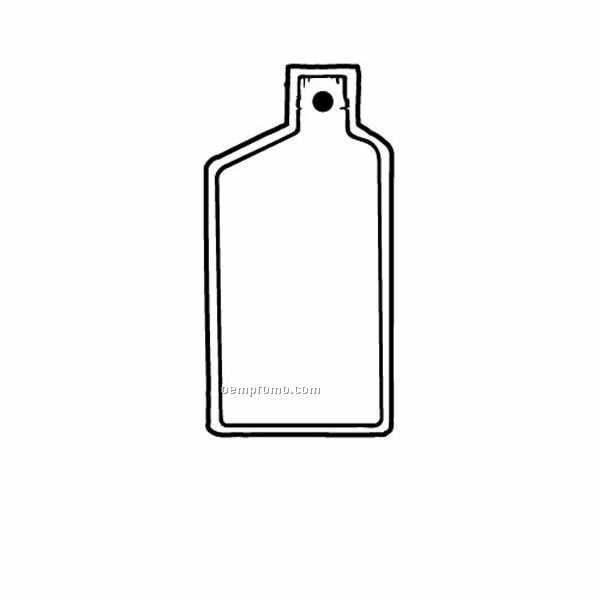 Stock Shape Collection Oil Bottle Key Tag