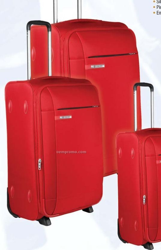 Titanium 3 Piece Trolley Luggage Set