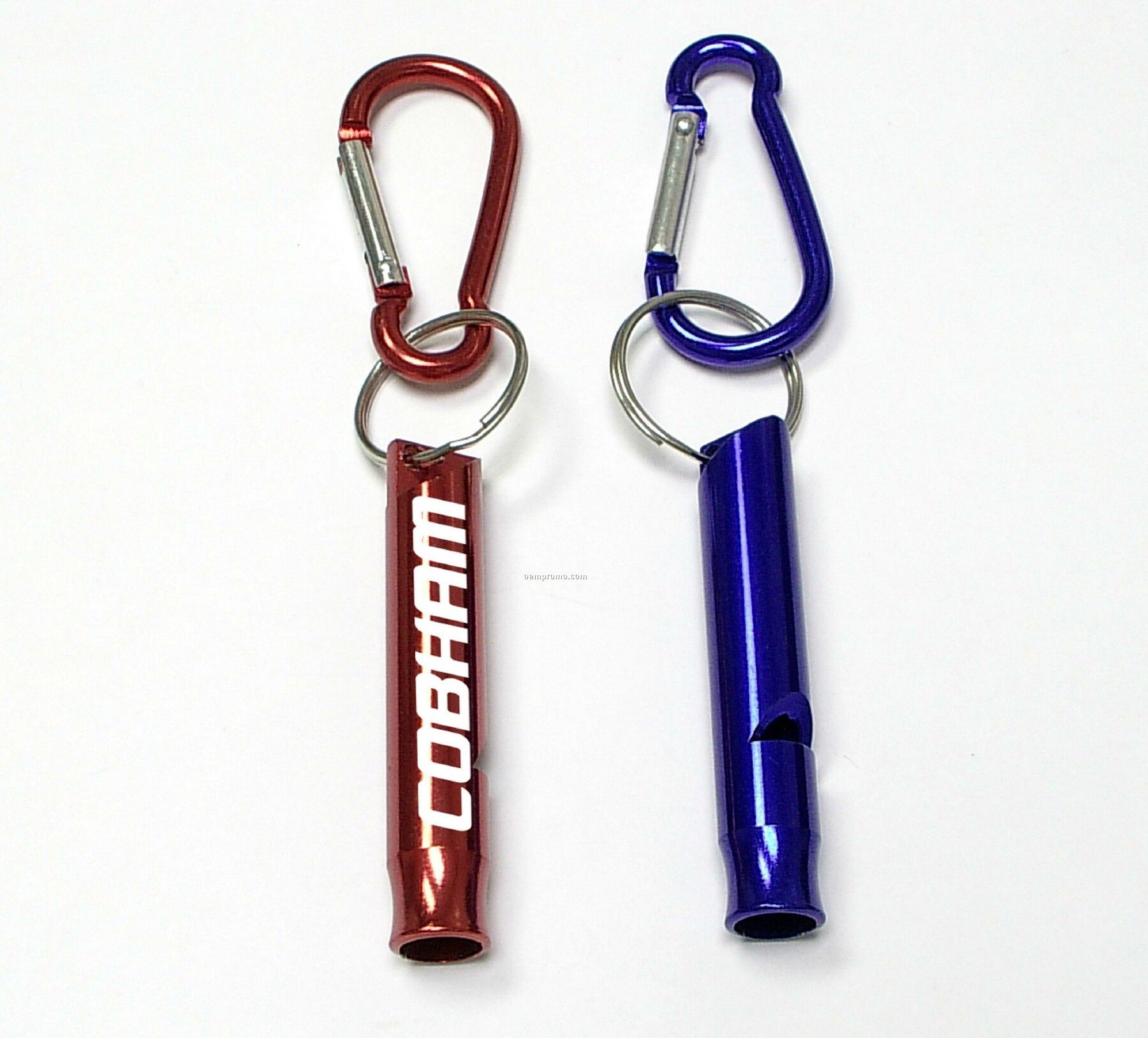 Whistle With Carabiner And Keychain
