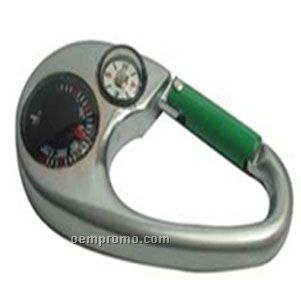 Compass Clock Carabiner