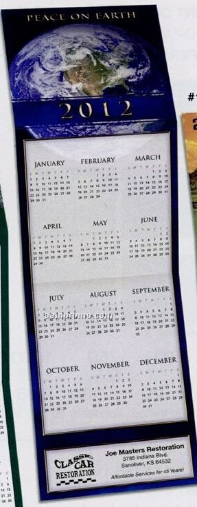 Peace Trifold Calendar (By 05/01/11)