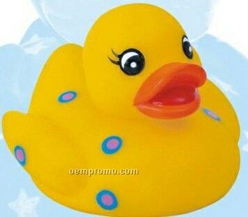 Rubber Dotty The Spotted Duck Toy