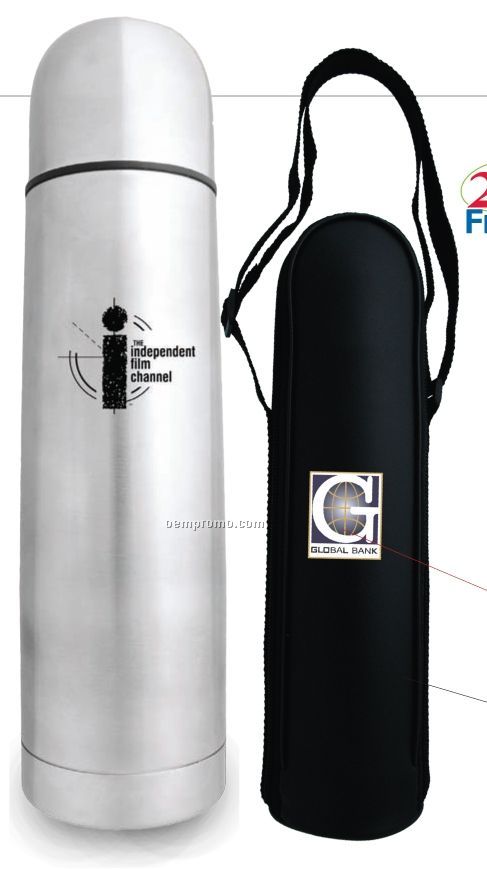 17 Oz. Stainless Steel Bullet Thermal Flask (23 Hour Service)