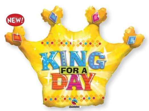 38" King For A Day Balloon
