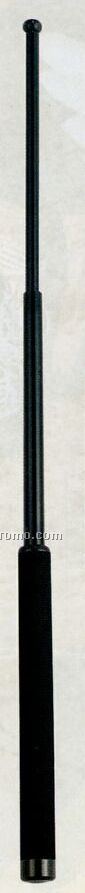 Black Steel Expandable Baton With Sheath (31")