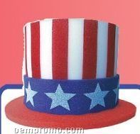 Foam Uncle Sam Top Hat