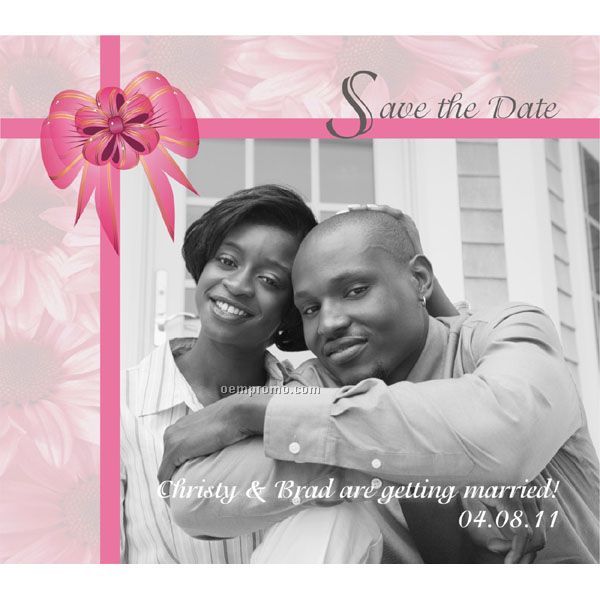 Full Color Save The Date Magnet (4"X 3 1/2") - 48 Hour Turnaround