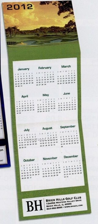 Golf Trifold Calendar (After 10/01/11)