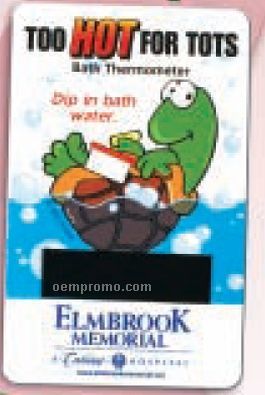 Turtle/ Elephant/ Frog Bath Thermometers Hanging Card (Standard Service)
