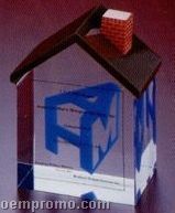 3-d House Lucite Embedment