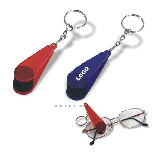 Keychain With Cleaner