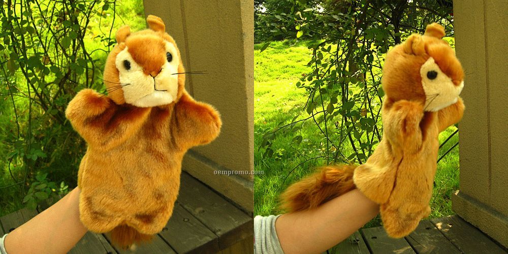 Squirrel Hand Puppet