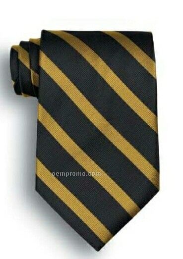 Wolfmark Worchester Signature Stripes Polyester Tie