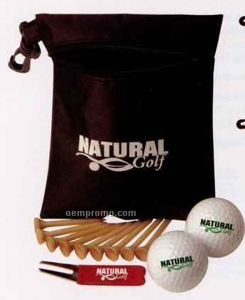 Golf Essentials Bag Pro Pack W/ Authoritee Golf Balls