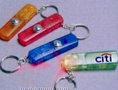 LED Whistle With Key Chain
