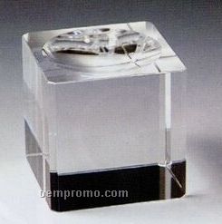 Medium Clear Base W/ Concave Top For Ball