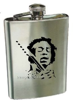 8 Oz. Stainless Steel Flask