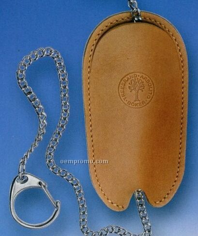 Leather Sheath And Chain / Blank