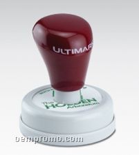 Ultimark Round Specialty Pre-inked Stamp (1 5/8" Diameter)