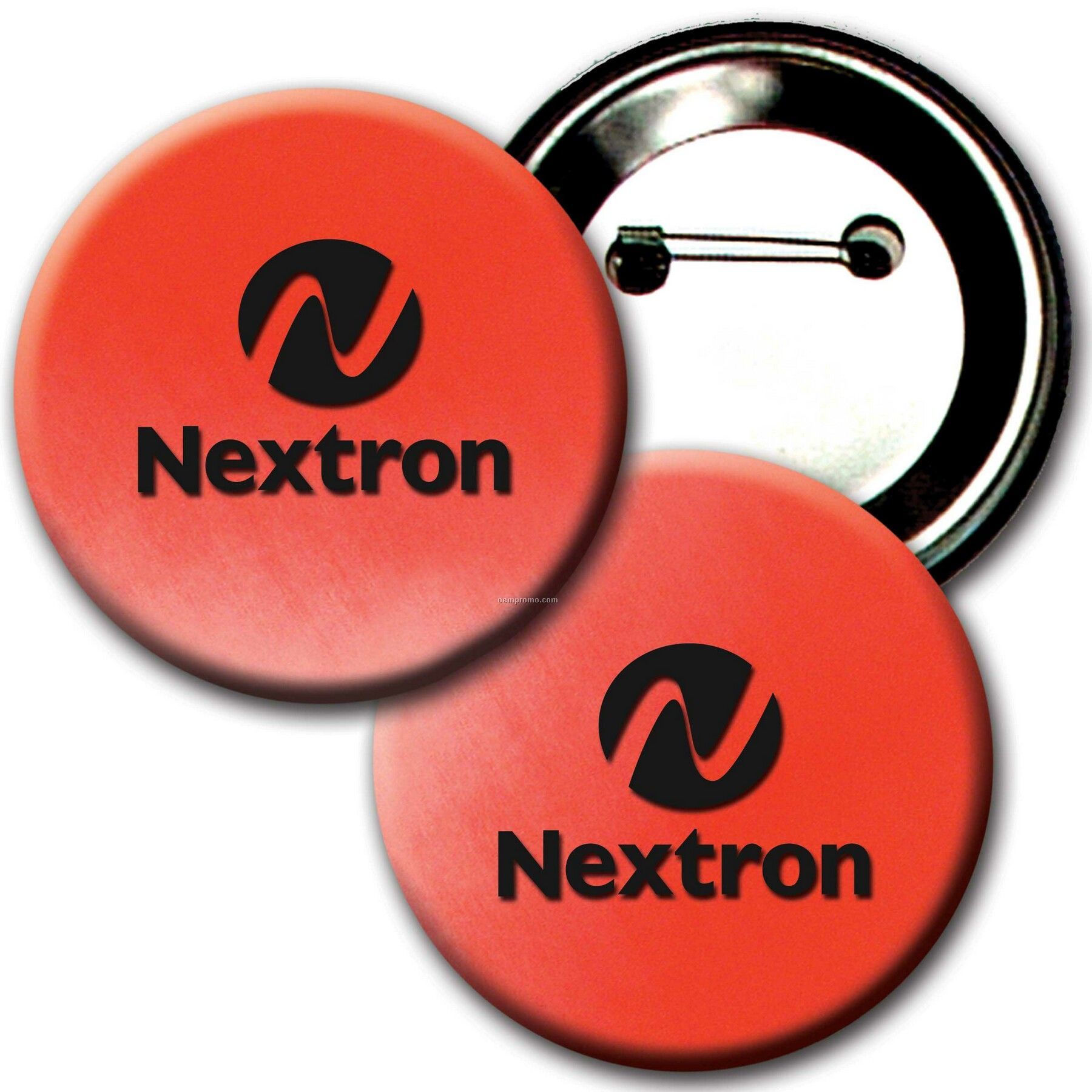3" Diameter Buttons W/Changing Colors Lenticular Effects (Custom)
