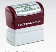 Ultimark Specialty Pre-inked Stamp (1 7/8"X5/8")
