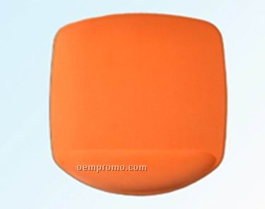 Cloth-top Foam Mouse Pad With Gel Wrist Rest 2