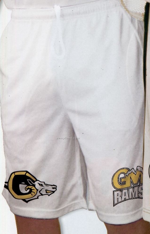 Men's Seville Knit Sport Shorts (White/ Xs-xl)