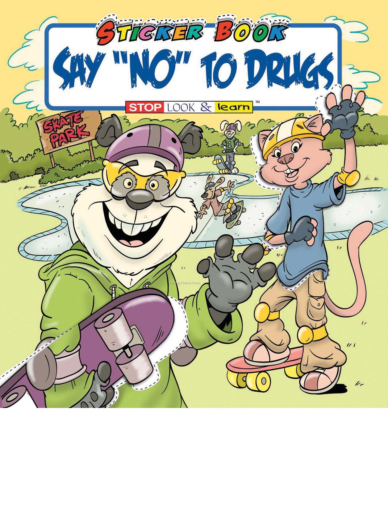 Say "No" To Drugs Sticker Book Fun Pack