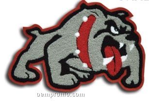 Stock Full Body Bulldog Mascot Bdog003