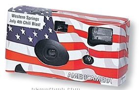 Stock Disposable Americana Camera