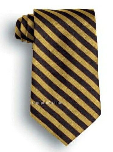 Wolfmark Wellington Signature Stripes Polyester Tie