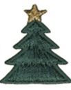 Suntex Stock Peel & Stick Embroidered Applique - Christmas Tree