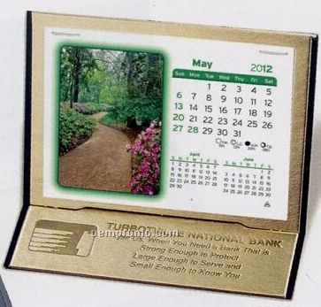 The Dorado Warwick Premier Desk Calendar (January - April)