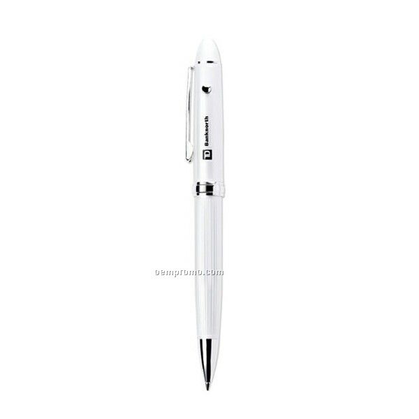 White Tiger Laser Pointer, Retractable Pen & Stylus