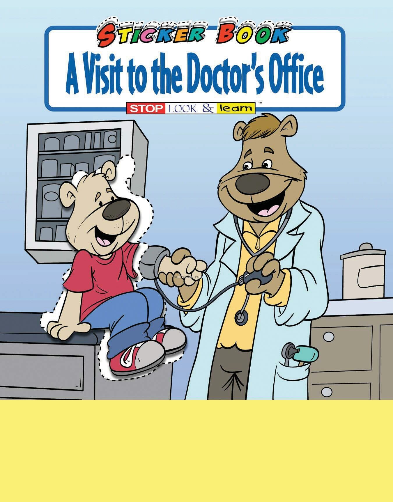 A Visit To The Doctor's Office Sticker Book